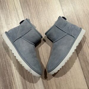 UGG Gray Suede Boots